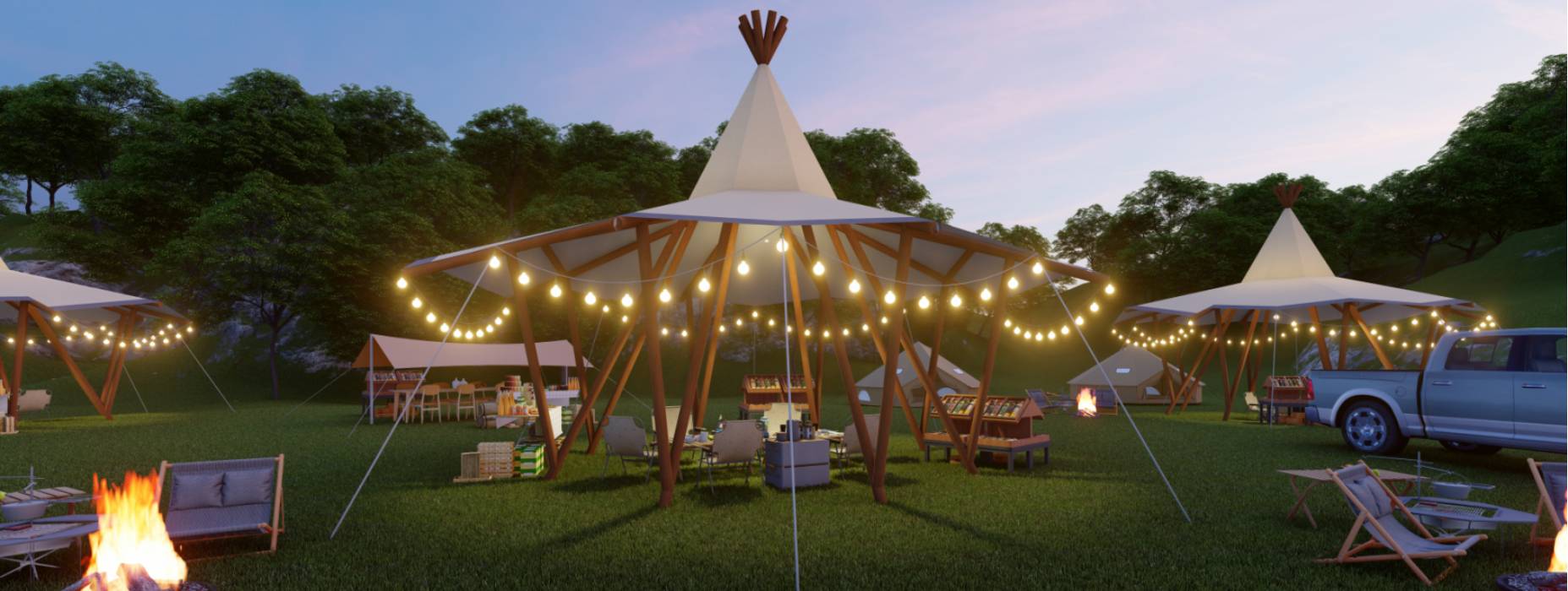 井陉县露营帐篷酒店厂家